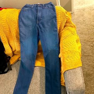 Fashion Nova High Waisted Skinny Jeans